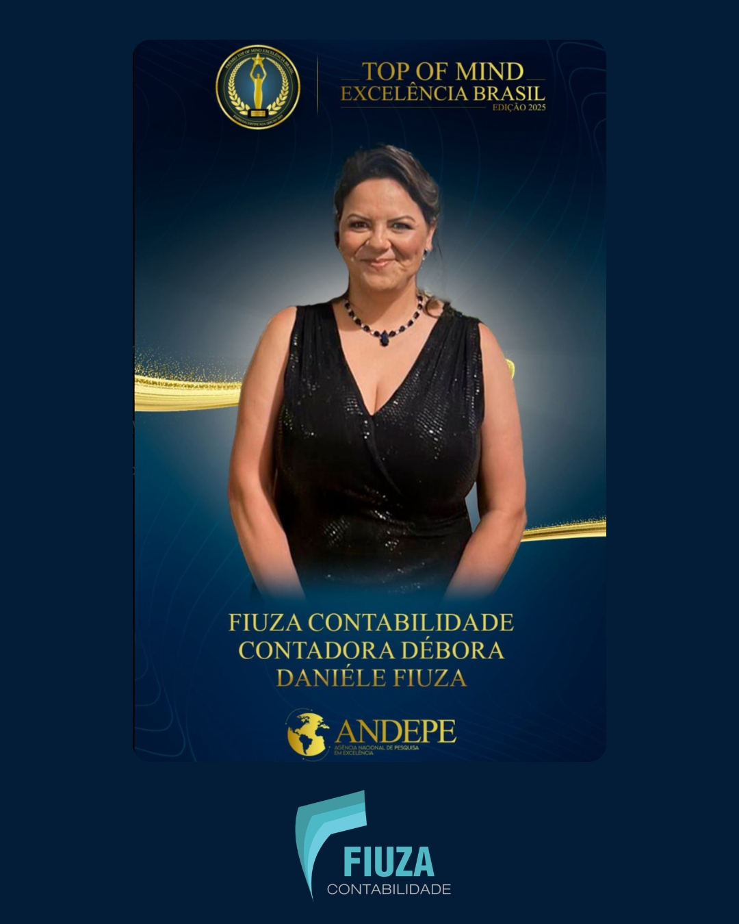 Registro publicado pela Fiuza: Top of Mind Excelência Brasil, edição 2025